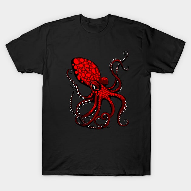 octopus1 T-Shirt by Catfishgirl